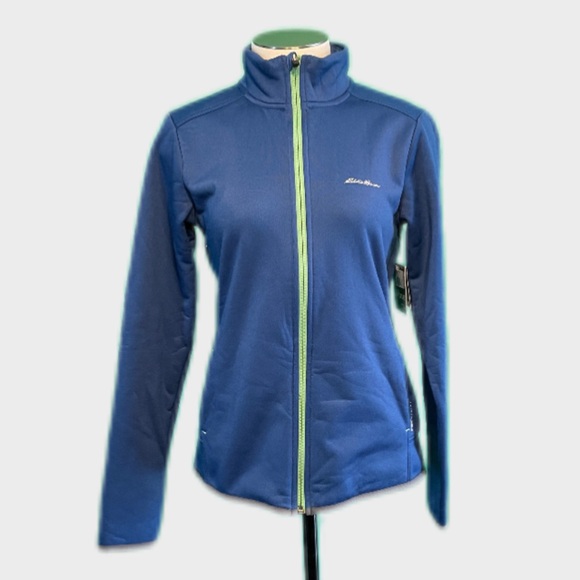 Eddie Bauer Jackets & Blazers - Eddie Bauer Women’s Blue Full Zip Jacket FreeHeat Lightweight Size: Small